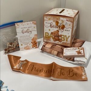 Baby Shower Diaper Raffle Box Raffle Prize Cards Don't say Baby Bundle